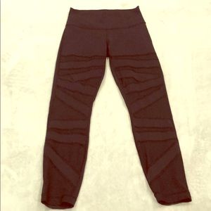 Lululemon Athletica Leggings. High Times Tech Mesh